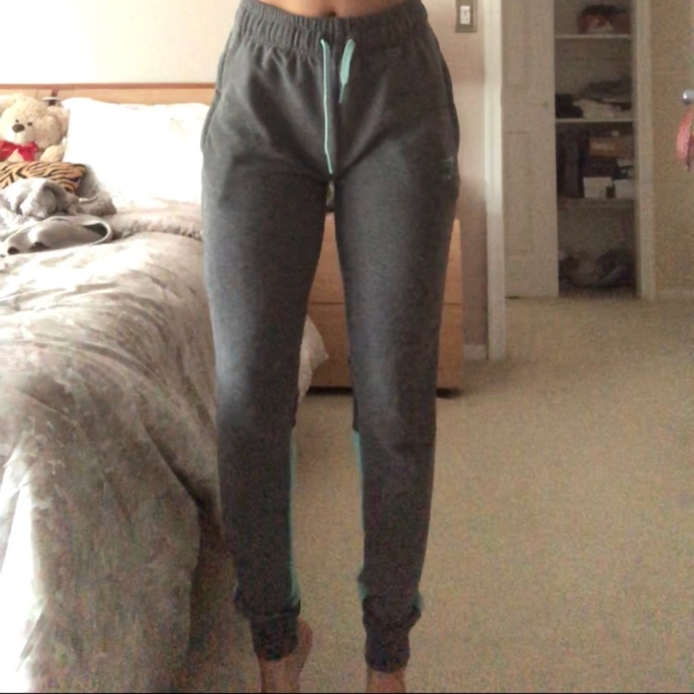 Grey gymshark joggers